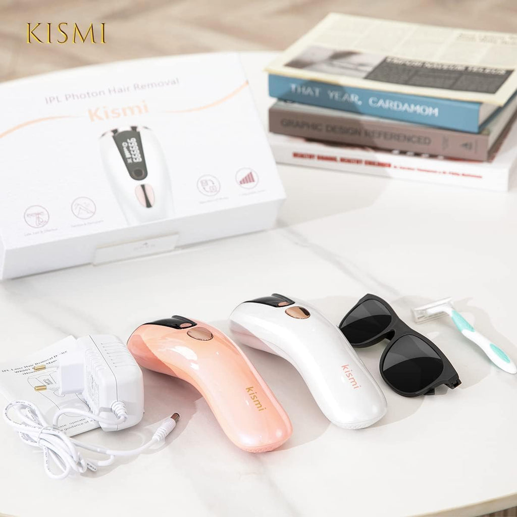 Épilateur Lumière Pulsée IPL , Dépilateur Laser Définitif Femme Homme, 999900 Flash, 5 Niveaux, 2 Modes, Épilation Indolore Pour Visage Corps Jambes Bras Aisselles Bikini