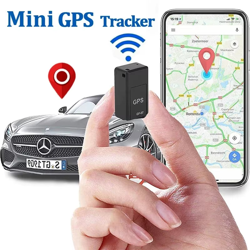 GPS Tracking Device GF07 Mini GPS Tracker Car GPS Position APP Strong Magnetic Anti-Lost Alarm Vehicle GPS Locator