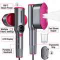Dr.Flash Garment Steamer for Clothes, Portable Travel Clothing Steamer Iron, 7 Mode with LED Display, 5S Fast Heating, 90° Swivel Handle, New Year Gift