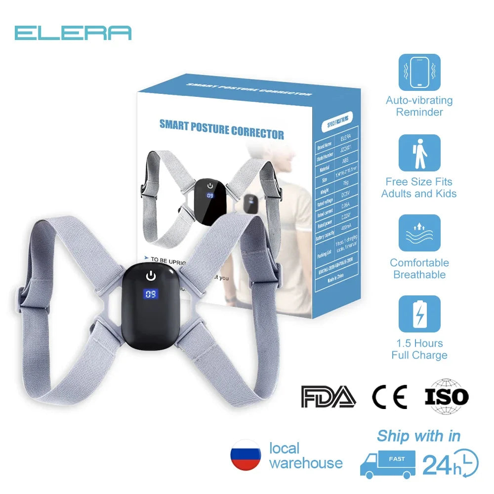 Correction intelligente ceinture capteur orthèse rappel Invisible adulte et enfant Posture assise bossu dos correcteur de Posture intelligent