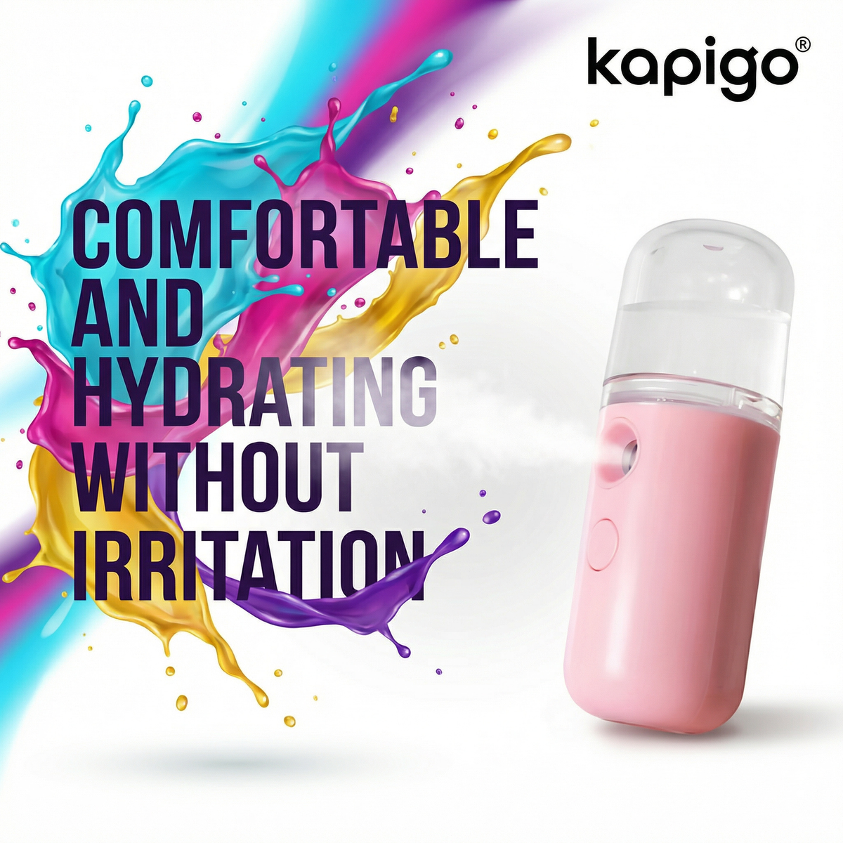 USB Mist Facial Sprayer Humidifier Rechargeable Nebulizer Face Steamer Moisturizing Beauty Instruments Face Skin Care Tools